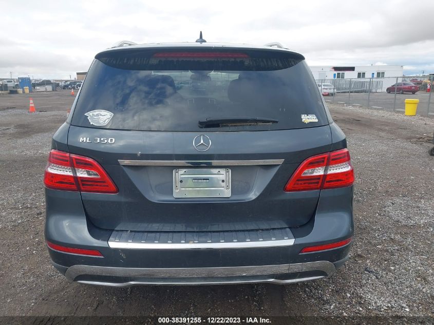 2015 MERCEDES-BENZ ML 350 4JGDA5JBXFA567388