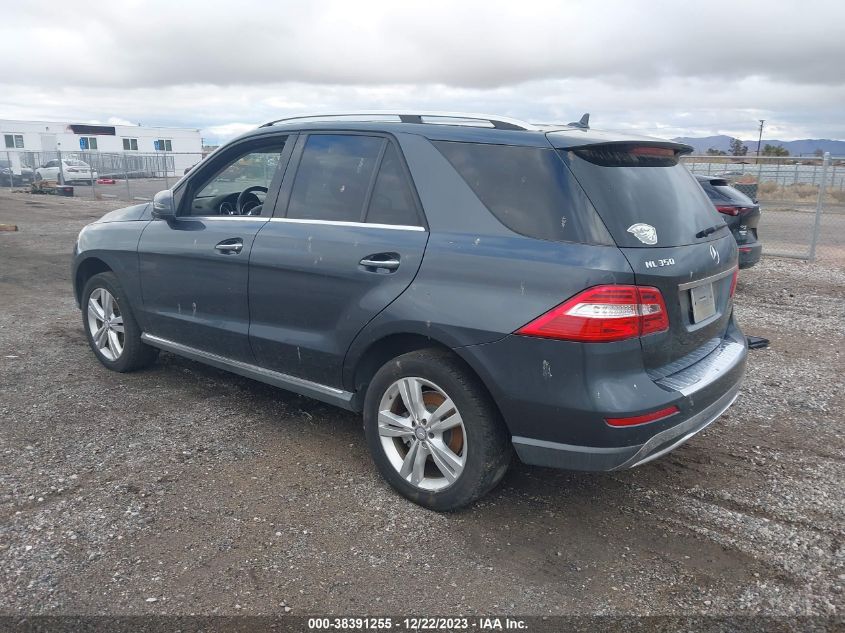 2015 MERCEDES-BENZ ML 350 4JGDA5JBXFA567388