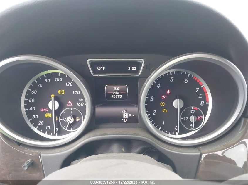 2015 MERCEDES-BENZ ML 350 4JGDA5JBXFA567388