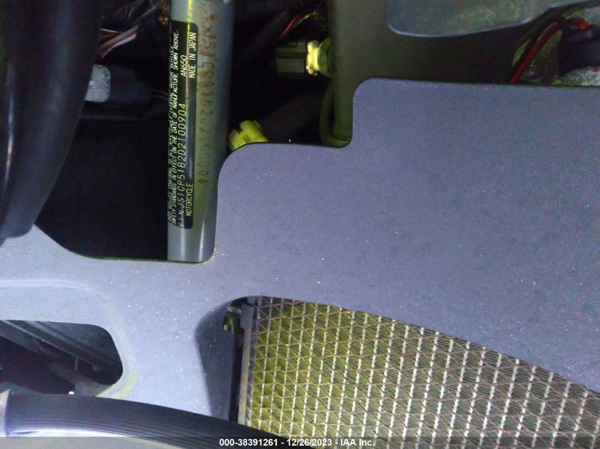 2013 SUZUKI AN650 A - JS1CP51B2D2100904