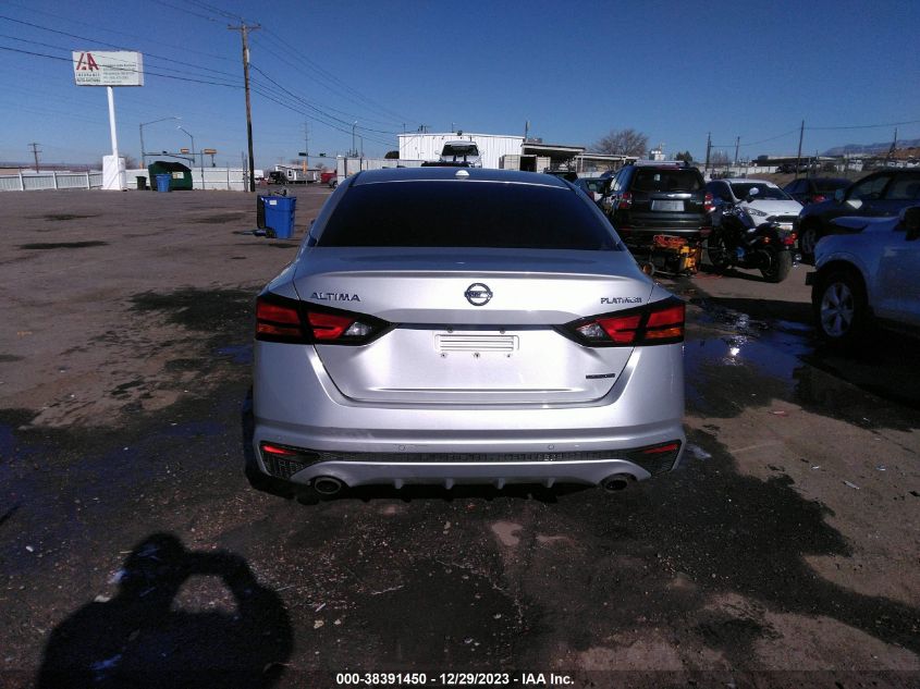 2020 NISSAN ALTIMA PLATINUM - 1N4AL4FV2LC138833