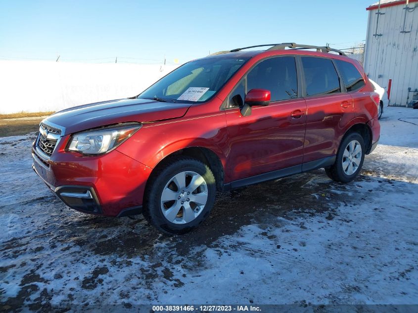 2017 SUBARU FORESTER 2.5I PREMIUM - JF2SJAEC5HH568354