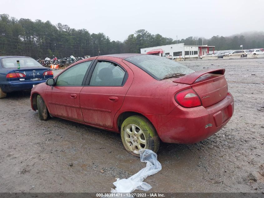 1B3ES56C43D167104 | 2003 DODGE NEON