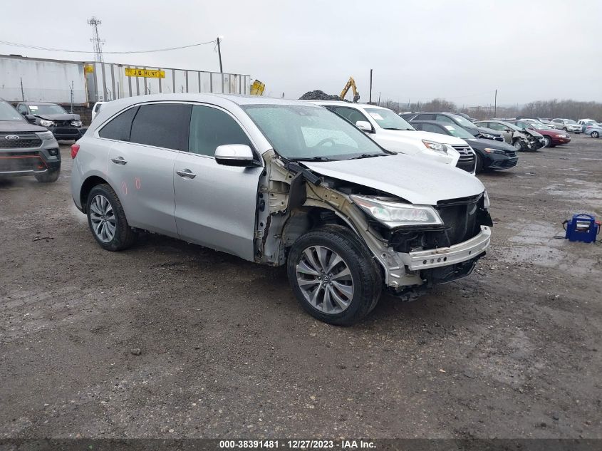 2014 ACURA MDX TECHNOLOGY - 5FRYD4H44EB037369