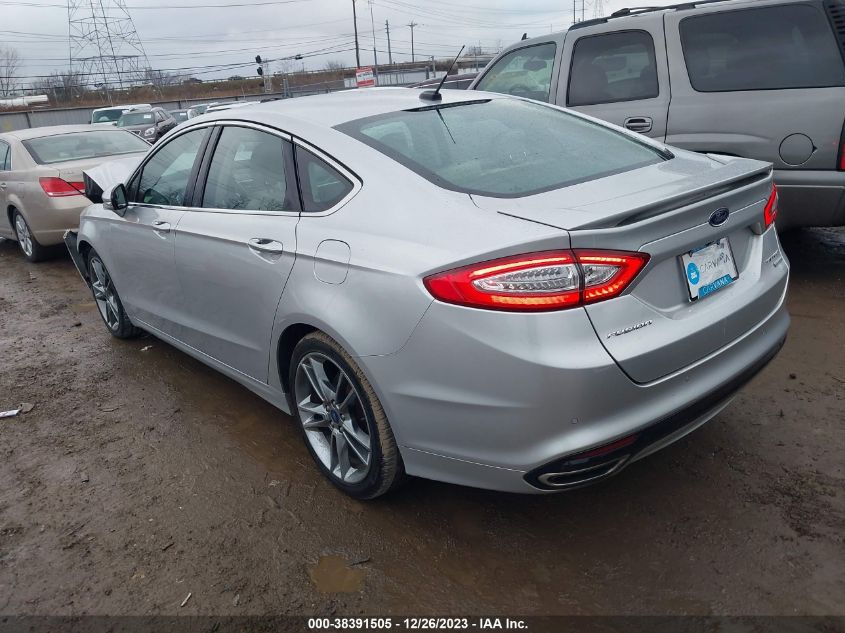 2014 FORD FUSION TITANIUM - 3FA6P0K94ER313499