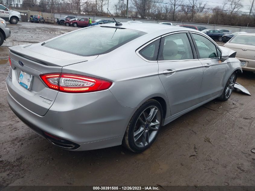 2014 FORD FUSION TITANIUM - 3FA6P0K94ER313499