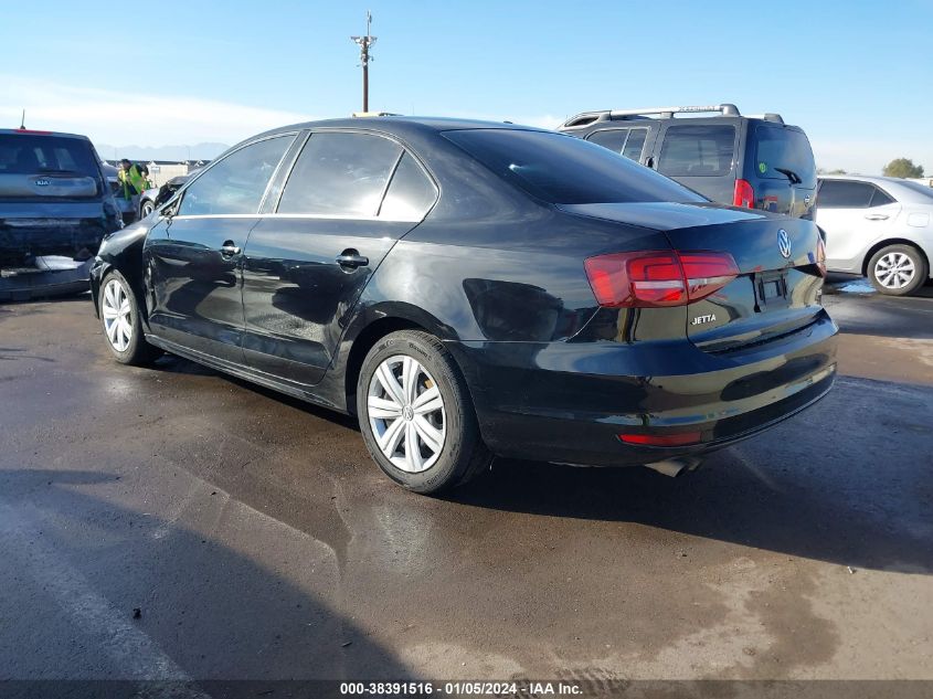 2017 VOLKSWAGEN JETTA 1.4T S - 3VW2B7AJ2HM393394