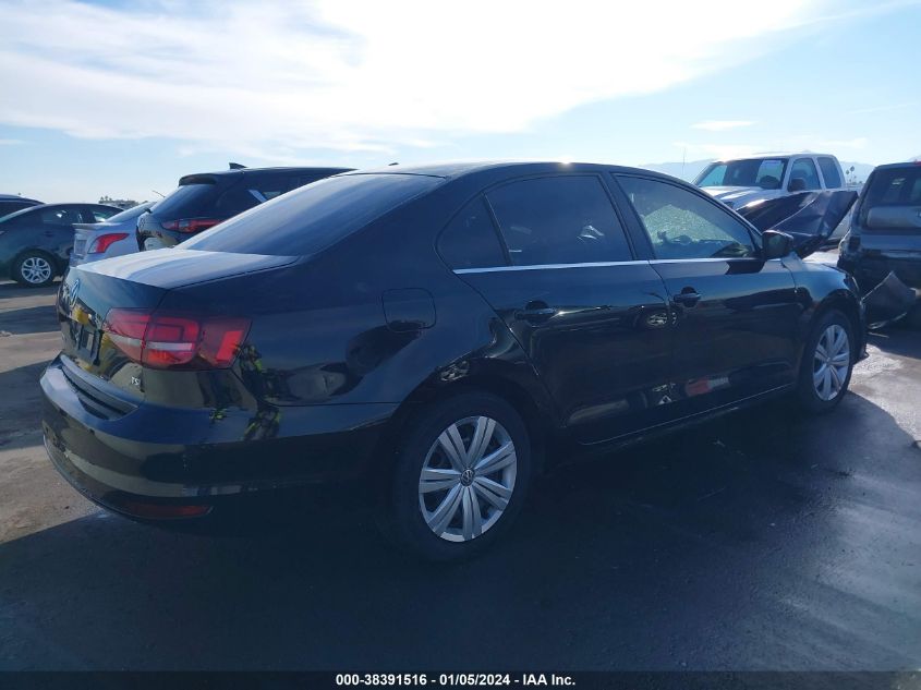 2017 VOLKSWAGEN JETTA 1.4T S - 3VW2B7AJ2HM393394