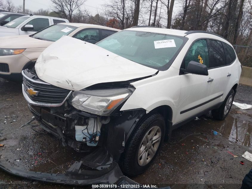 2014 CHEVROLET TRAVERSE LS - 1GNKVFKD8EJ243478