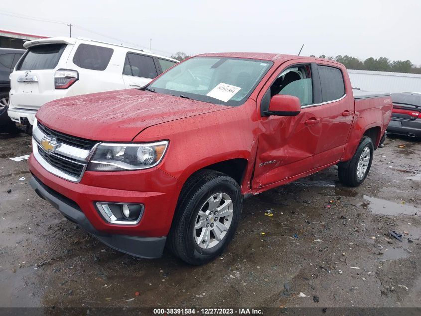 2016 CHEVROLET COLORADO LT - 1GCGTCE30G1384411