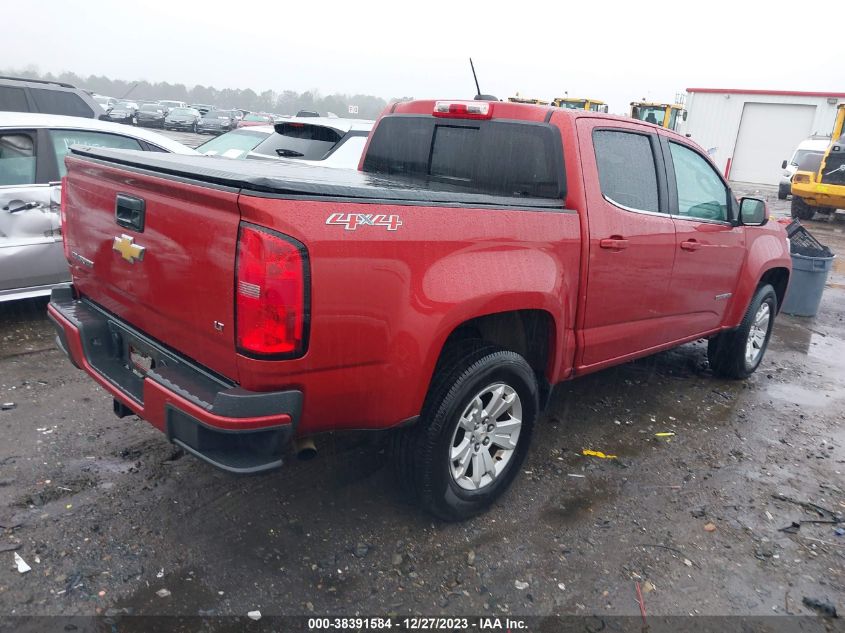 2016 CHEVROLET COLORADO LT - 1GCGTCE30G1384411