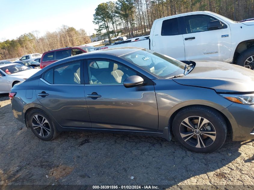 2022 NISSAN SENTRA SV - 3N1AB8CV2NY246472