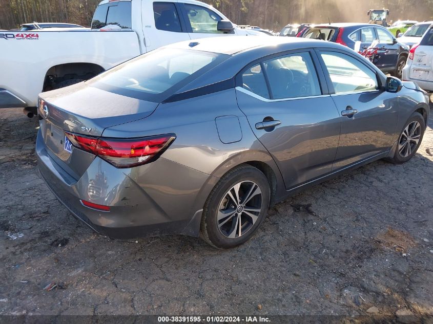 2022 NISSAN SENTRA SV - 3N1AB8CV2NY246472