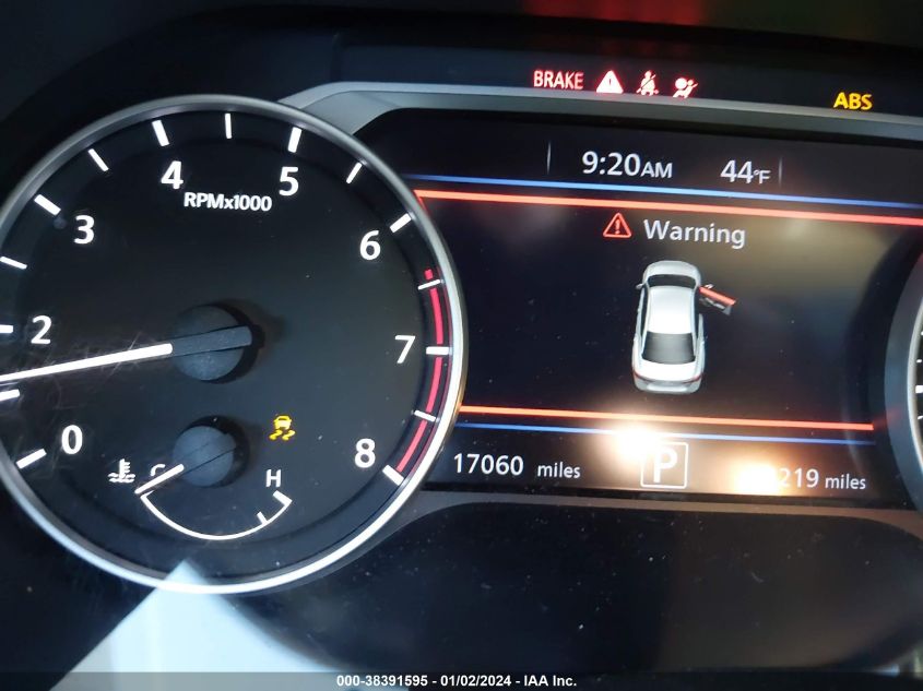 2022 NISSAN SENTRA SV - 3N1AB8CV2NY246472