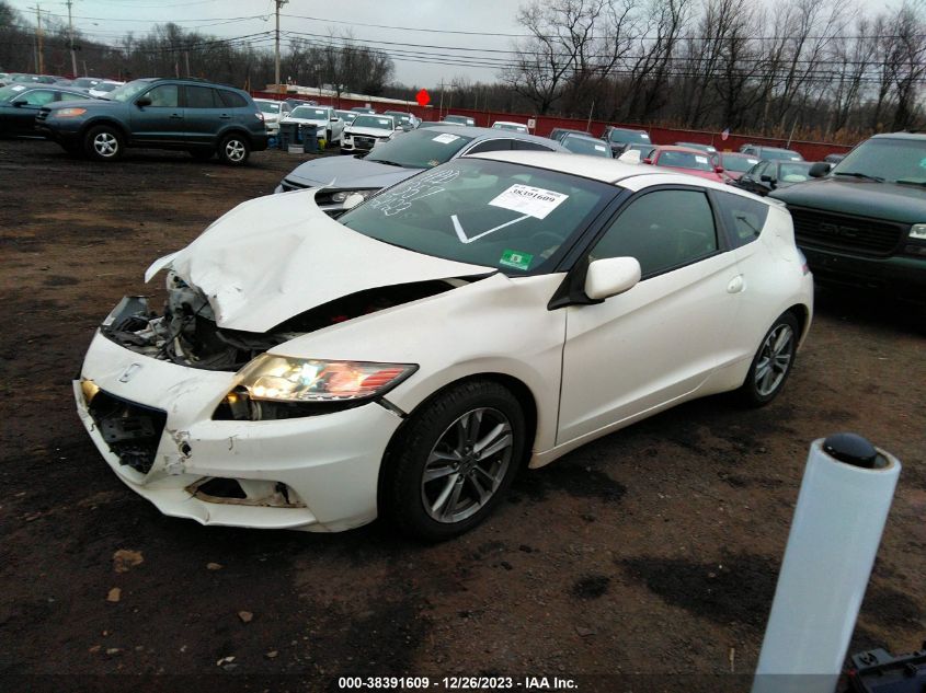 2013 HONDA CR-Z EX - JHMZF1D69DS003241
