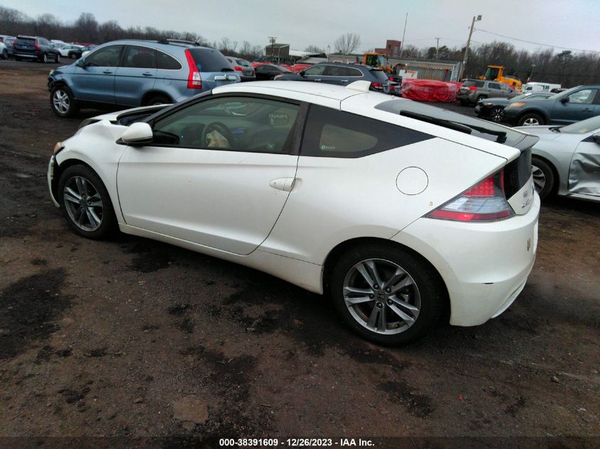2013 HONDA CR-Z EX - JHMZF1D69DS003241
