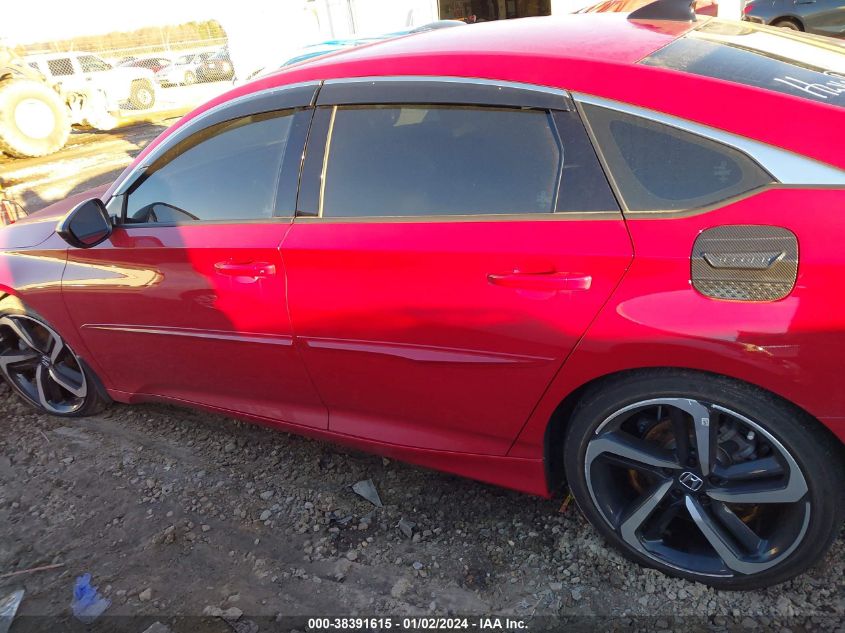 2022 HONDA ACCORD SPORT - 1HGCV1F3XNA015808