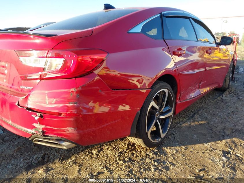 2022 HONDA ACCORD SPORT - 1HGCV1F3XNA015808