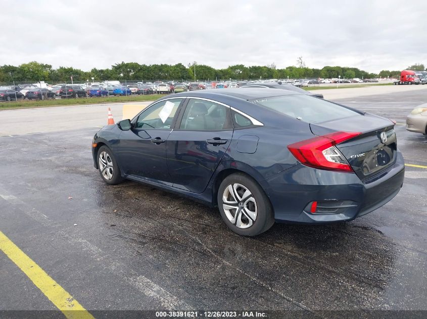 2018 HONDA CIVIC LX - 19XFC2F56JE044299
