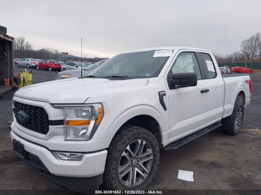2022 FORD F-150 XL - 1FTEX1EP8NKD95800
