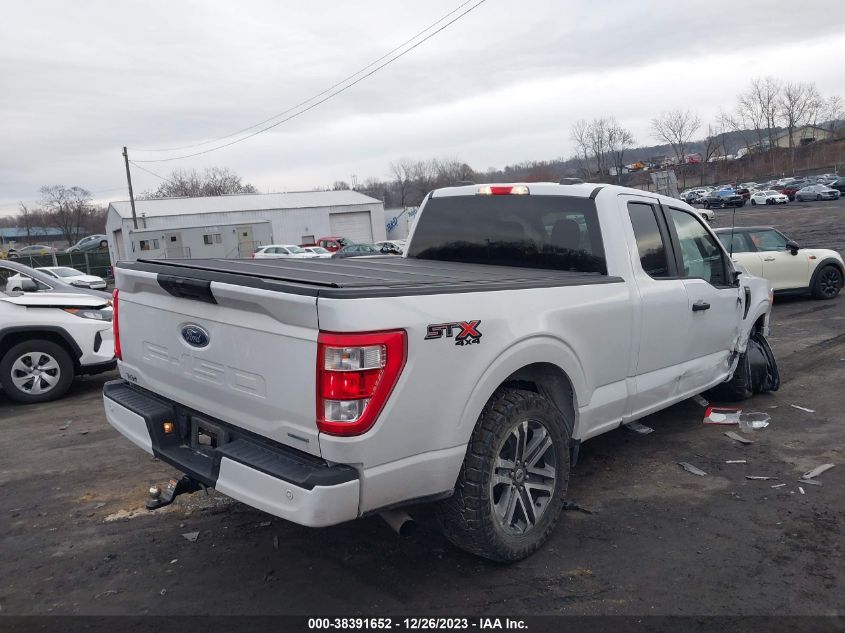 2022 FORD F-150 XL - 1FTEX1EP8NKD95800