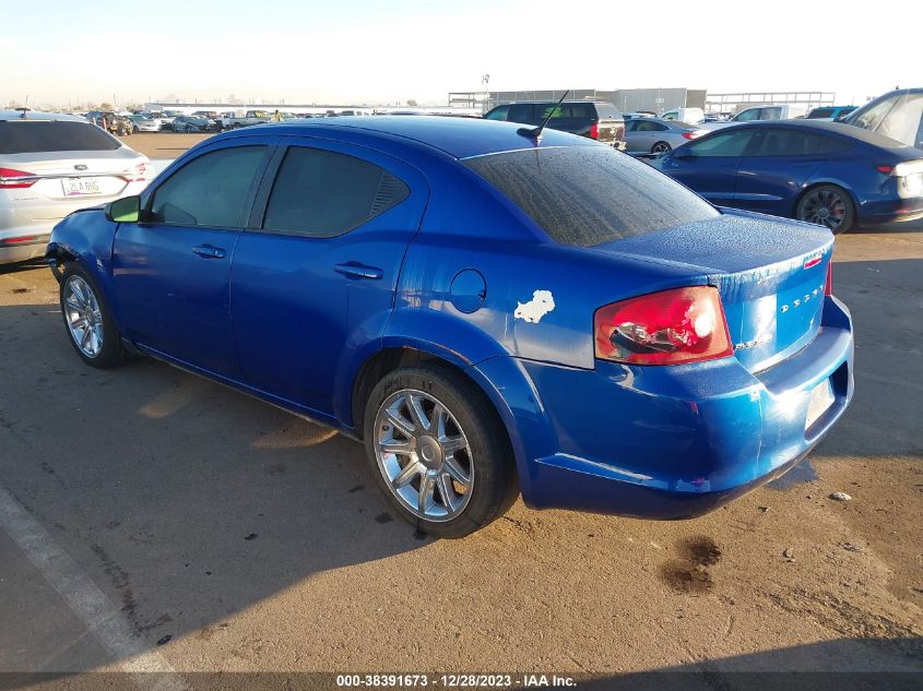 2014 DODGE AVENGER SE - 1C3CDZAB2EN187939