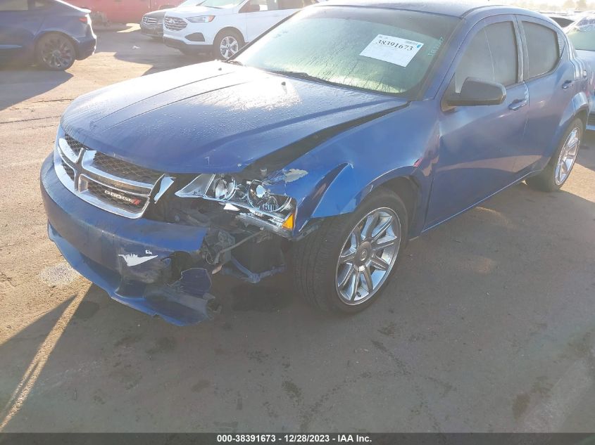 2014 DODGE AVENGER SE - 1C3CDZAB2EN187939