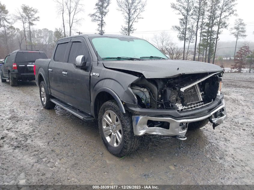 2018 FORD F-150 LARIAT - 1FTEW1E54JFE20891