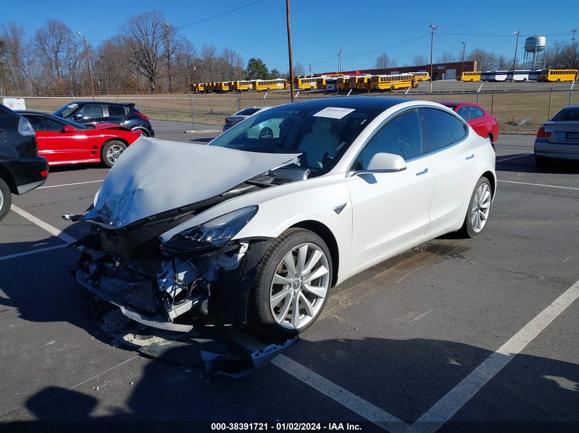 VIN 5YJ3E1EB5LF513717 2020 TESLA MODEL 3