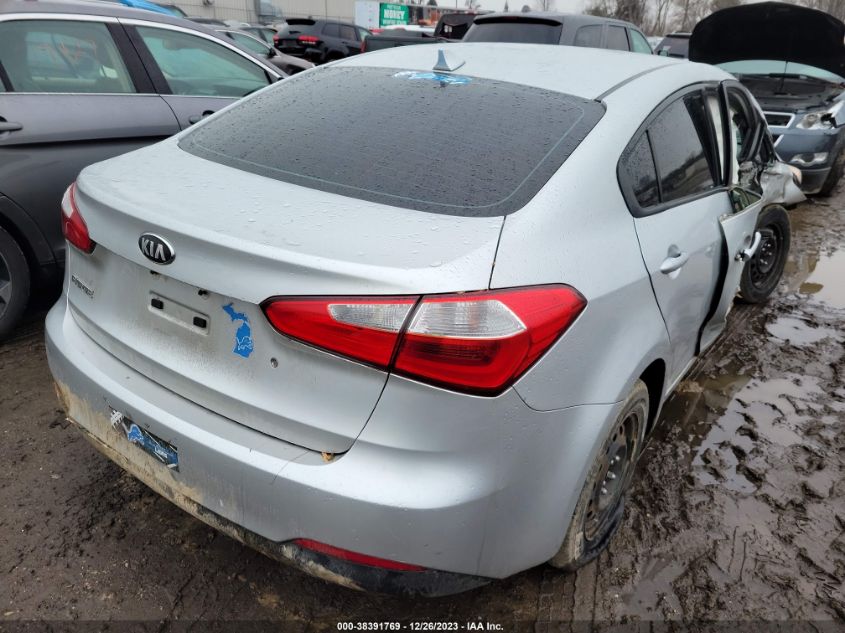 2014 KIA FORTE LX - KNAFK4A69E5099097