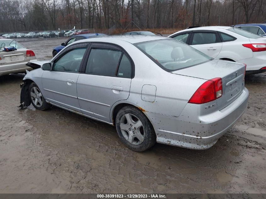 2HGES26744H558355 | 2004 HONDA CIVIC