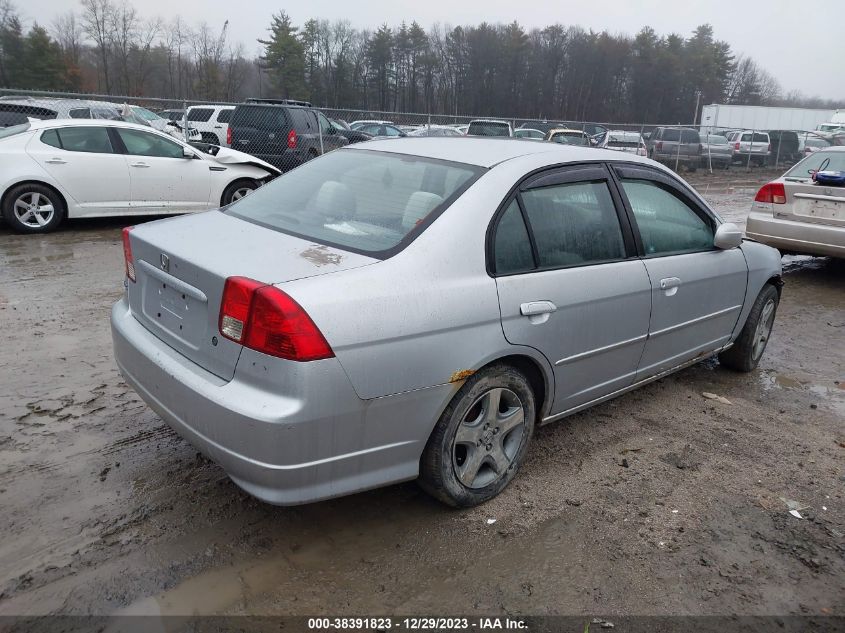 2HGES26744H558355 | 2004 HONDA CIVIC