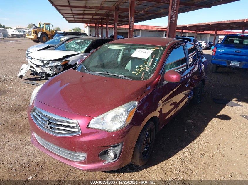 VIN ML32F3FJ4HHF07947 2017 MITSUBISHI MIRAGE G4 ES