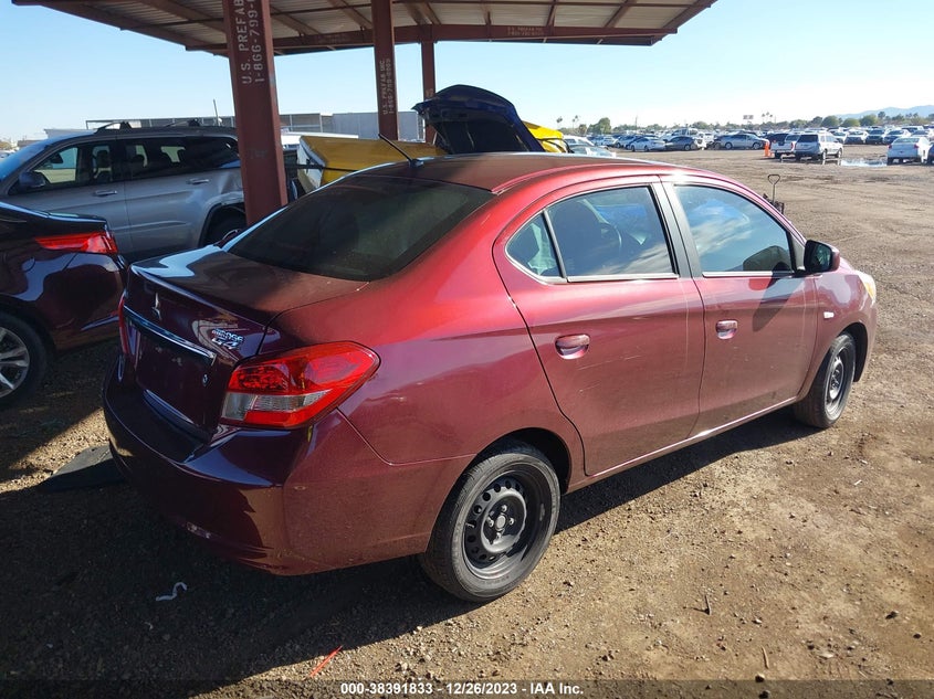 VIN ML32F3FJ4HHF07947 2017 MITSUBISHI MIRAGE G4 ES