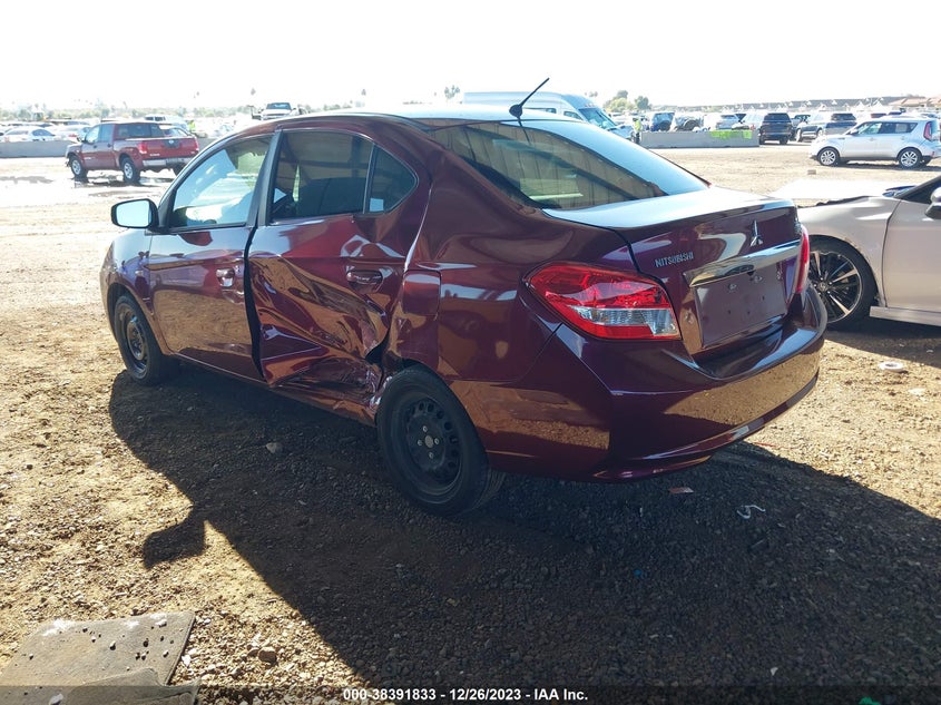 VIN ML32F3FJ4HHF07947 2017 MITSUBISHI MIRAGE G4 ES