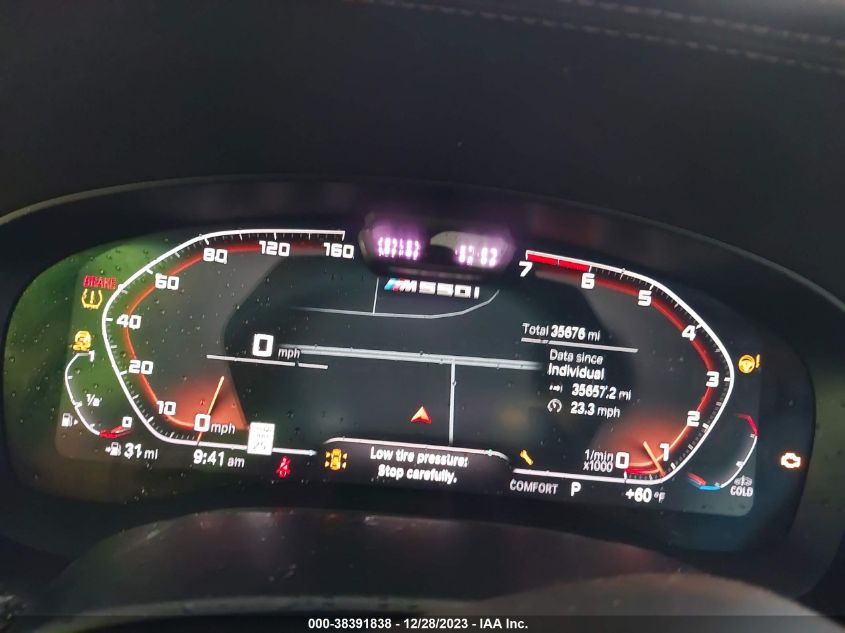2021 BMW M550I XDRIVE - WBA13BK04MCF29749