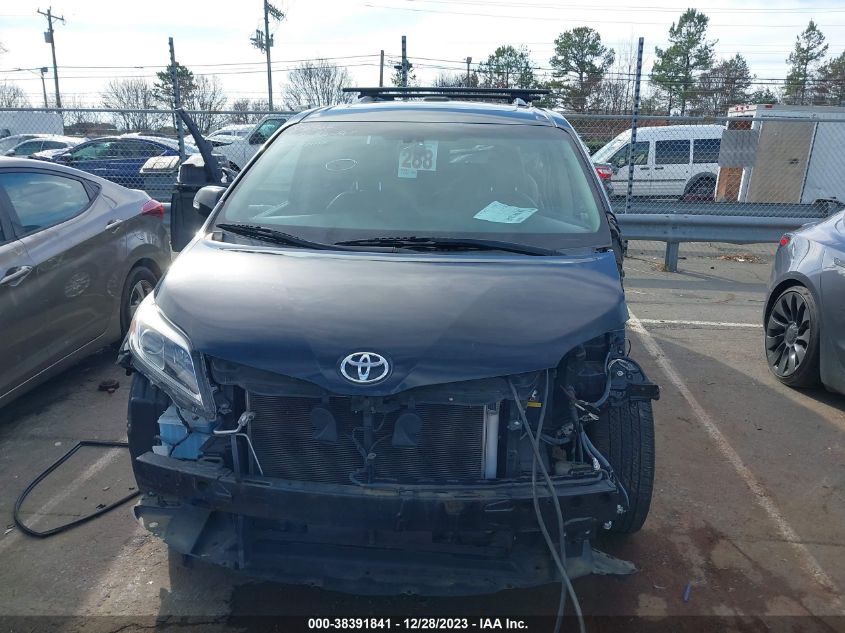 2015 TOYOTA SIENNA LIMITED PREMIUM 7 PASSENGER - 5TDDK3DC3FS123332