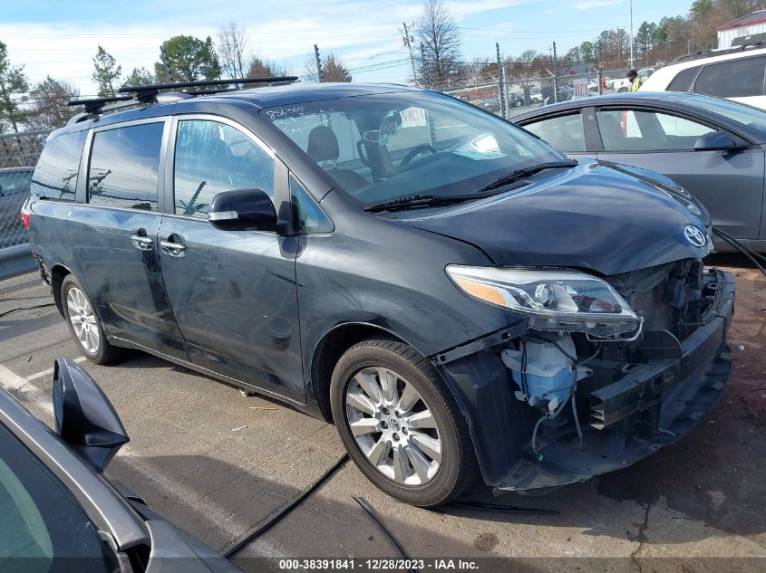 2015 TOYOTA SIENNA LIMITED PREMIUM 7 PASSENGER - 5TDDK3DC3FS123332
