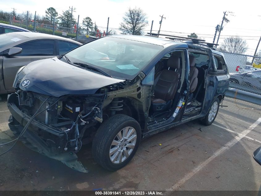 2015 TOYOTA SIENNA LIMITED PREMIUM 7 PASSENGER - 5TDDK3DC3FS123332