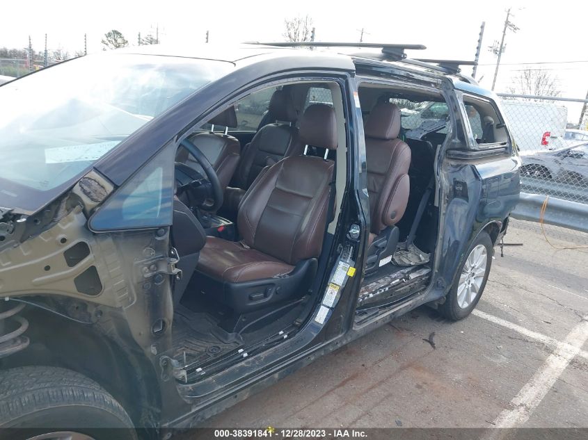 2015 TOYOTA SIENNA LIMITED PREMIUM 7 PASSENGER - 5TDDK3DC3FS123332