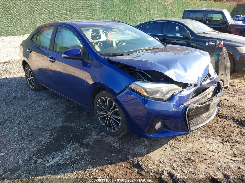 2015 TOYOTA COROLLA S PLUS - 2T1BURHE6FC317913