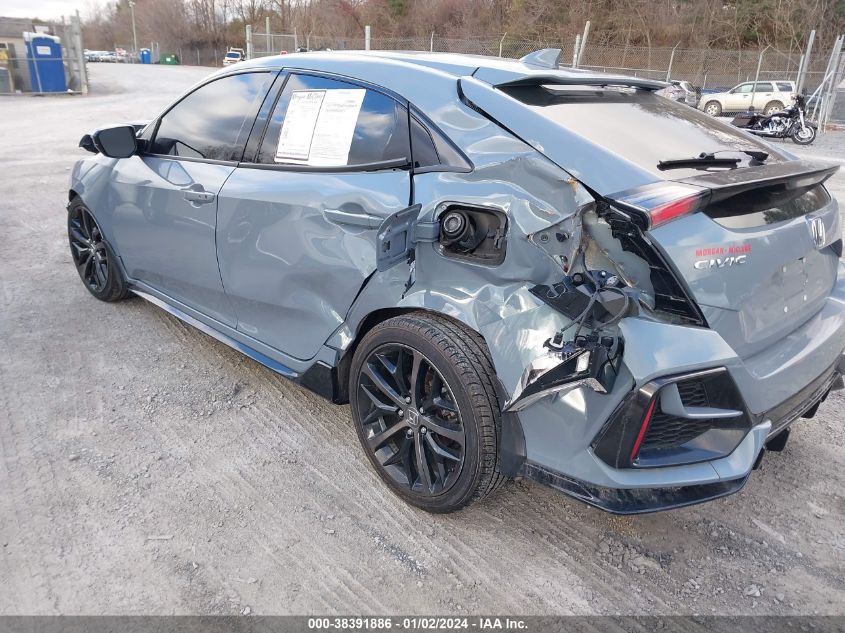 2021 HONDA CIVIC SPORT - SHHFK7H44MU221742
