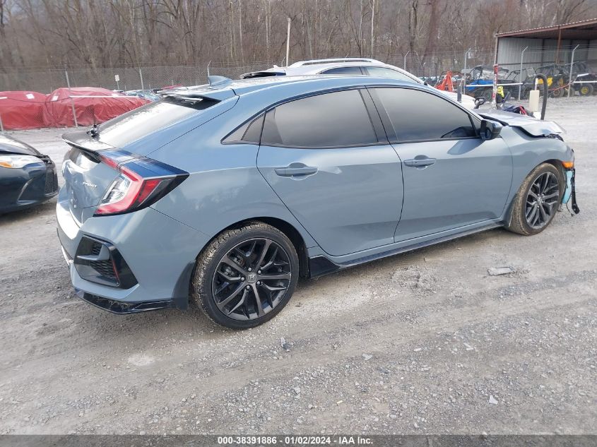 2021 HONDA CIVIC SPORT - SHHFK7H44MU221742