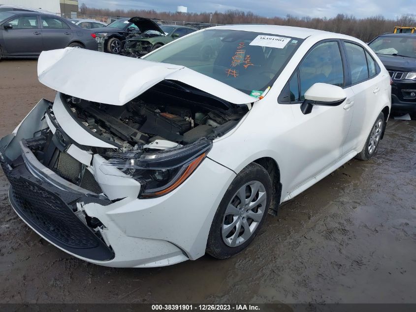 2020 TOYOTA COROLLA LE - JTDEPRAEXLJ020044