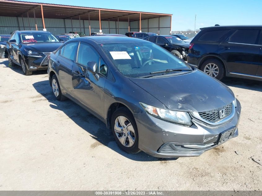 2013 HONDA CIVIC LX - 2HGFB2F5XDH571985