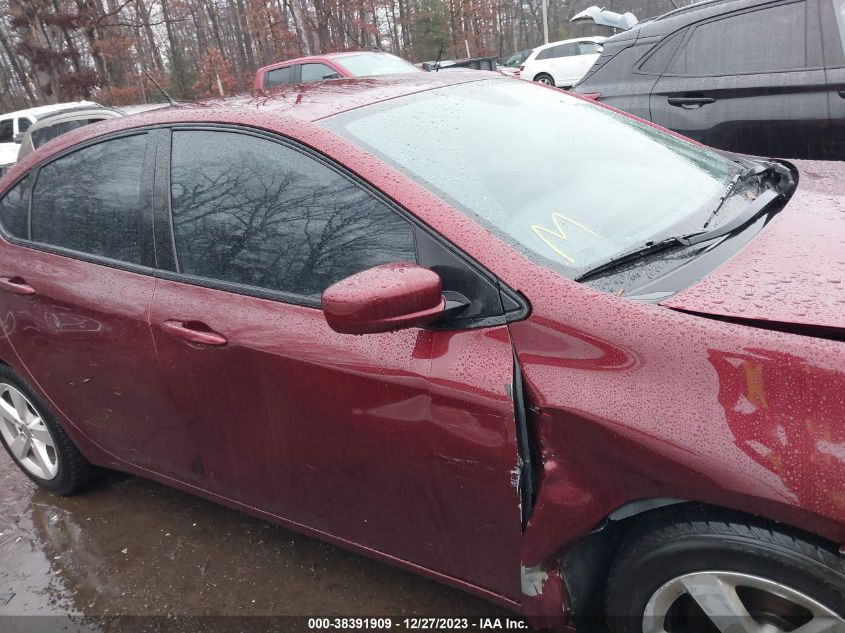 2015 DODGE DART SXT - 1C3CDFBB5FD351494