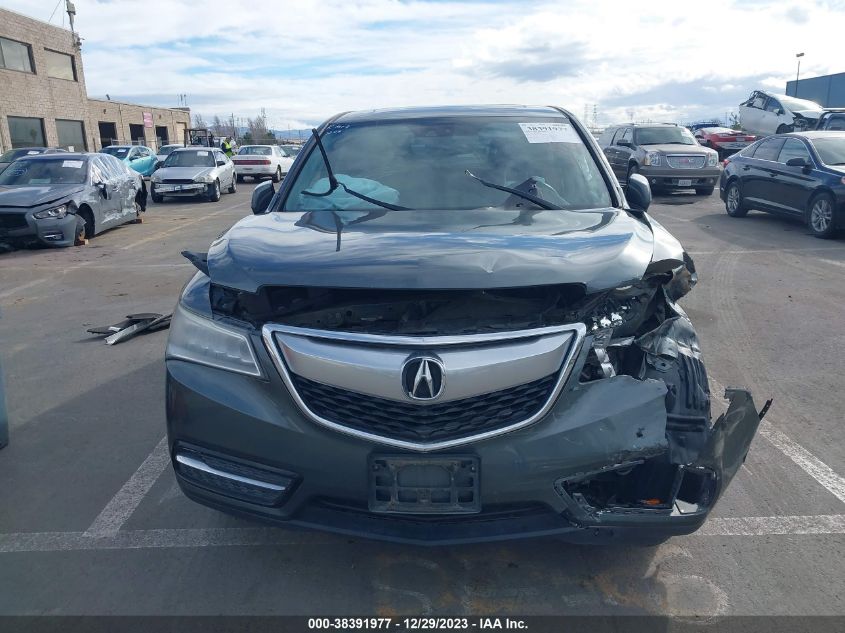 2014 ACURA MDX TECHNOLOGY PACKAGE - 5FRYD4H4XEB046335