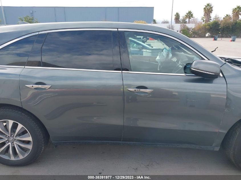 2014 ACURA MDX TECHNOLOGY PACKAGE - 5FRYD4H4XEB046335