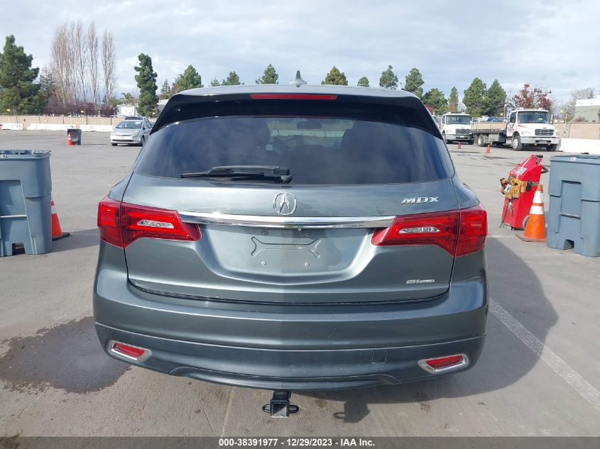 2014 ACURA MDX TECHNOLOGY PACKAGE - 5FRYD4H4XEB046335