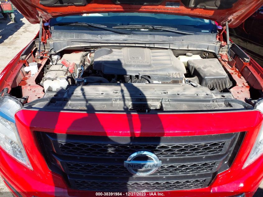 2022 NISSAN TITAN SV 4X2 - 1N6AA1EF4NN106026